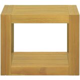 Furnova Stenska kopalniška omarica 45x45x35 cm trdna tikovina, (21948287) | Shoptok.si