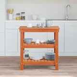  Radni stol Vosak smeđa 78,5 x 50 x 80 cm Čvrsto borovo drvo | shoptok.hr