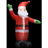 vidaXL napihljiv Božiček z LED lučkami božična dekoracija IP44 3 m | Shoptok.si