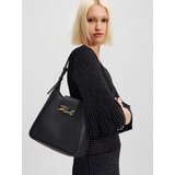 Karl Lagerfeld Torba za čez ramo črna | Shoptok.si