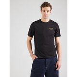 Ea7 Emporio Armani Majica zlatna / crna | shoptok.hr