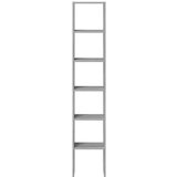 vidaXL knjižne omare 2 kosa zložljiva siva sonoma 30x30x80 cm inž. les | Shoptok.si