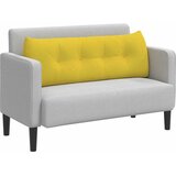  Jastuk za leđa Svijetlo žuta 140 x 24 x 50 cm tkanina | shoptok.hr