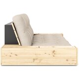 Karup Design Bež sklopiva sofa 244 cm Base – | shoptok.hr