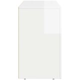  Kreveta Visoki sjaj bijela 100 x 35 x 59 cm Konstruirano drvo | shoptok.hr