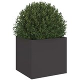 vidaXL Sadilica crna 32 x 30 x 29 cm od hladno valjanog čelika | shoptok.hr