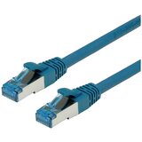 Value 21.99.1950 RJ45 omrežni kabel\, Patch kabel CAT 6a S/FTP 0.50 m modra 1 kos, (20420888) | Shoptok.si