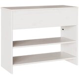  Konzolna stolica s ladicama Drammen Bijelo 89,5 x 37 x 73 cm | Eponuda.ba