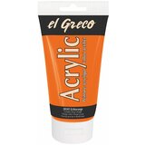  Akrilna boja el greco 150 ml genuine deep orange Cene