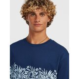 O'neill Majica 'Uni Flower' temno modra / off-bela | Shoptok.si
