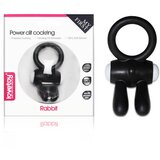 Power Clit roze silikonski prsten za penis sa vibracijom — 7,5 cm — LV1422 Cene