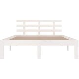  Okvir za krevet od masivnog drva bijeli 180 x 200 cm veliki | shoptok.hr