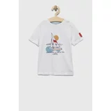 Birba&Trybeyond Otroška bombažna majica bela barva