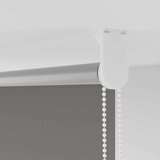 vidaXL Rolo zavjesa Blackout siva 155x210 cm Širina tkanine 151,6 cm | shoptok.hr