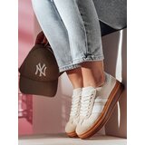 DStreet Sportowe sneakersy damskie RUNTAG beżowe Cijene