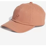 Adidas Pamučna kapa sa šiltom boja: narančasta, glatka, IC3032-CLAST