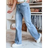 DStreet Spodnie damskie jeansowe wide leg DOGERISS niebieskie | Shoptok.si
