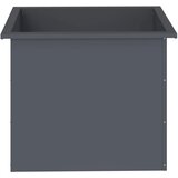  Vrtna posuda za sadnju s LED svjetlom 2 kom. Antracit - Antracit 50 x 60 x 48 cm 2 | shoptok.hr