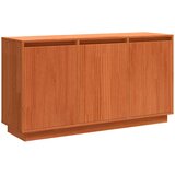  Kreveta Smeđi hrast 111 x 34 x 60 cm Čvrsto borovo drvo | shoptok.hr