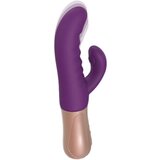 ove to Love LSassy Bunny - punjivi, push-pulse vibrator (ljubičasti) | shoptok.hr