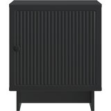  Noćni ormar Crna 43 x 34,5 x 50 cm Konstruirano drvo | shoptok.hr