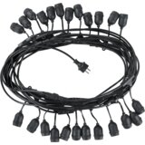 Avide Kabel sa 24 sijaličnih grla E27, dužina 15 met., Outdoor – Outdoor E27 String 15m Cijene
