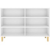  Komoda bijela 103,5 x 35 x 70 cm od konstruiranog drva | shoptok.hr