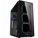 Sharkoon "MIDI TG6 RGB. Glasfenster. Lüfter LED RGB" Cijene