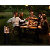 BIO kamin ROMA 26,5x80,5 cm 2kW crna + zaštitni poklopac | Eponuda.com