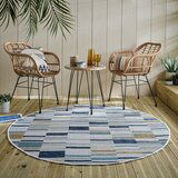 Flair Rugs Žuti /plavi okrugao unutarnji i vanjski tepih ø 160 cm Rosco Geo – | shoptok.hr