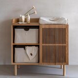  Quax® previjalna lesena podloga za komodo mood™ white | Shoptok.si