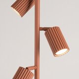 Sollux SL.2024 - Podna lampa KARBON 3xGU10/10W/230V narandžasta | Eponuda.com