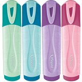 Maped Marker Fluo Pastel Gliter,4 kosi | Shoptok.si