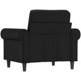 vidaXL Fotelj črn 60 cm umetno usnje | Shoptok.si
