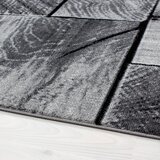 XXXL Tkana Preproga Parma, Črna, 80x150cm | Shoptok.si