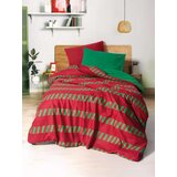 Lessentiel Maison Komplet posteljine Holly, 160x220 cm, Crveno-zelena | ePonuda.com