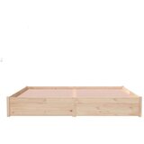  Okvir za krevet od masivnog drva 200 x 200 cm | shoptok.hr