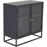 Venture Home vitrina Bakal 85 × 40 × 85 cm, crna | shoptok.hr