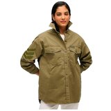 Superdry Srajce & Bluze Chemise manches longues Military Oversize Večbarvna | Shoptok.si