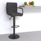 Furnova Barski stolček temno sivo blago, (21949438) | Shoptok.si