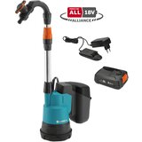 Gardena Baterijska potopna črpalka za deževnico 2000/2 18V P4A Set (18 V, 2.000 l/h, z baterijo in polnilnikom) Cene