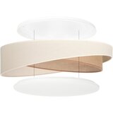  BRILAGI- LED plafonsko svetlo VELVET TWIST LED/24W/230V 4000K Ø 55 cm hrom/bež. | Eponuda.com