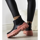 D/CEO Black patent leather insulated boots Campi Cijene