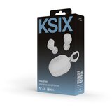Ksix bežične slušalice Neutron, USB-C, kopča za karabiner,bat. 4h + 16h, bijele | shoptok.hr