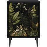  Noćni ormar RHENEN 2 kom. Crni hrast 36 x 33 x 51 cm | shoptok.hr