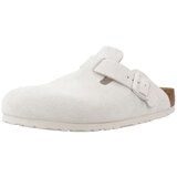 Birkenstock Sandali & Odprti čevlji BOSTON SUEDE LEATHER Bela | Shoptok.si