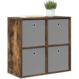  Kreveta s ladicama Dimljeni hrast 68,5 x 32 x 67 cm | shoptok.hr