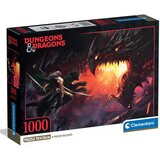 Clementoni Dungeons &amp, Dragons – Borba zmajeva 1000-dijelna slagalica s posterom - | shoptok.hr