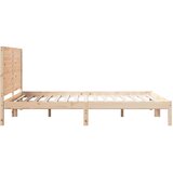  Dugi okvir kreveta bez madraca 160 x 220 cm masivno drvo | shoptok.hr