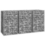 vidaXL gabionske povišene gredice 3 kom 30 x 30 x 50 cm željezne Cijene